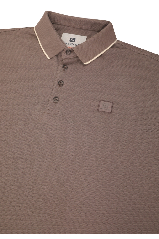 LUXE JACQUARD POLO 235923 DESERT TAUPE